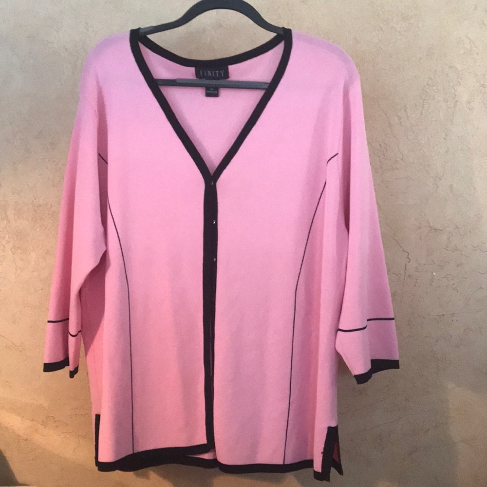 Pink Cardigan